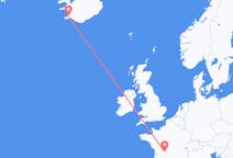 프랑스 리모주 출발, 아이슬란드 레이캬비크 도착 항공편