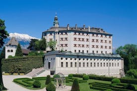 Entrada para el castillo de Ambras in Innsbruck