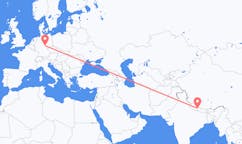 Flyreiser fra Pokhara, Nepal til Erfurt, Tyskland