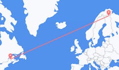 Flyreiser fra Presque Isle, USA til Ivalo, Finland