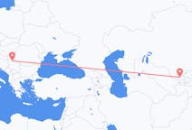 Lennot Taškentista Belgradiin