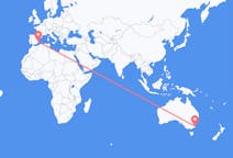 Flights from Merimbula, Australia to Alicante, Spain