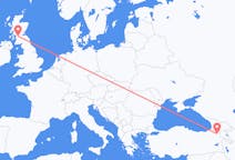 Flyreiser fra Glasgow, Skottland til Kars, Tyrkia