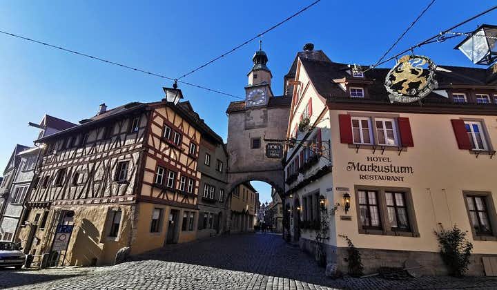 Tur til Rothenburg ob der Tauber fra Nürnberg på spansk