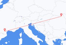 Flyreiser fra Suceava, Romania til Carcassonne, Frankrike