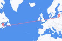 Flights from Moncton to Kaunas