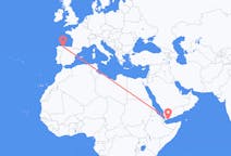 Flights from Aden to Santiago del Monte