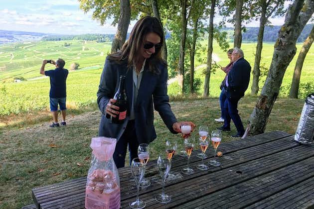 Champagner-Wein-Tagesausflug in kleiner Gruppe mit Weinproben und Mittagessen