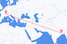 Flights from Durgapur to Geneva