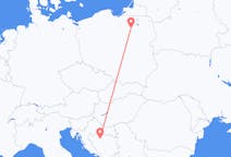 Flyg från Banja Luka, Bosnien och Hercegovina till Szczytno, Bosnien och Hercegovina