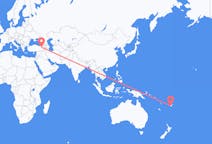 出发地 斐济楠迪目的地 土耳其埃尔祖鲁姆的航班