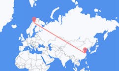 Loty z miasta Yangzhou do miasta Kiruna