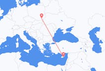 Flights from Larnaca in Cyprus to Rzeszów in Poland