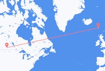 出发地 加拿大里贾纳目的地 法罗群岛索尔瓦古尔的航班