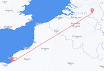 Flights from Deauville in France to Eindhoven in the Netherlands