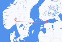Vluchten van Tallinn naar Oslo