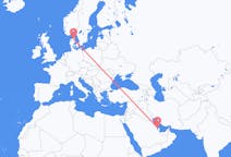 Flights from Manama, Bahrain to Aalborg, Denmark