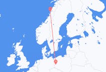 Fly fra Zielona Góra til Sandnessjøen