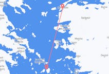 Flights from Çanakkale, Turkey to Naxos, Greece