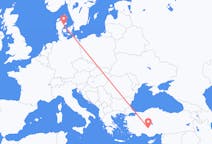 Flights from Konya, Turkey to Aarhus, Denmark