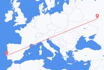 Fly fra Lissabon til Lipetsk