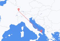 Flights from Brindisi, Italy to Basel, Switzerland