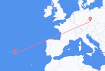 Flyreiser fra Ponta Delgada, til Praha