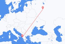 出发地 俄罗斯出发地 莫斯科目的地 希腊克基拉市的航班