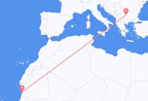 Flyg från Nouakchott, Mauretanien till Sofia, Bulgarien
