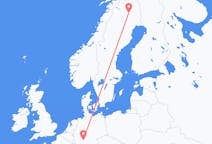Flyrejser fra Gällivare, Sverige til Frankfurt, Tyskland
