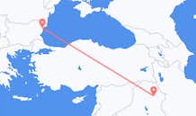 Flights from Kirkuk to Varna