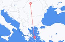 Flyreiser fra Paros, til Cluj Napoca