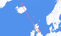 아이슬란드 그림지에서 출발해 영국 리즈로(으)로 가는 항공편