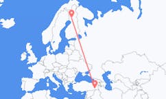 Flüge von Siirt, die Türkei nach Rovaniemi, Finnland