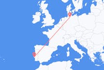 Flyrejser fra Hamborg, Tyskland til Lissabon, Portugal