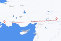 Vols depuis la ville de Mardin vers la ville de Dalaman