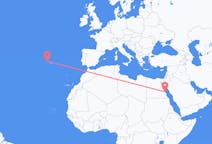Flyrejser fra Marsa Alam, Egypten til Terceira, Portugal