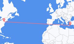 Flights from Lancaster to Karpathos