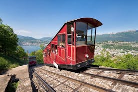 Tour naar Monte Brè Tour vanuit Lugano per kabelspoorweg en boot