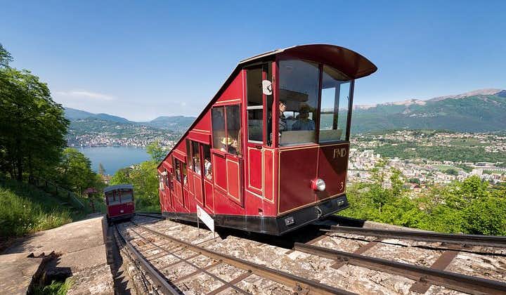 Visita a Monte Brè desde Lugano en góndola y barco