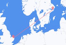 Fly fra Norwich til Stockholm