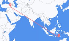 ตั๋วเครื่องบินจากเมืองKupangไปยังเมืองซีอีร์ท