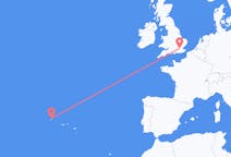 Flights from Corvo Island, Portugal to London, the United Kingdom