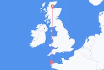 Flights from Brest, France to Inverness, the United Kingdom