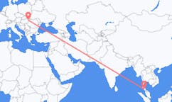 Flyrejser fra Trang, Thailand til Debrecen, Ungarn