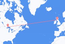 Flyg från Thunder Bay, Kanada till Glasgow, Skottland