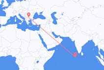 Flyreiser fra Malé, Maldivene til Sofia, Bulgaria