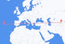 Flights from Namangan, Uzbekistan to Terceira Island, Portugal