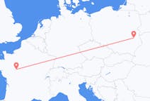 Flyrejser fra Tours, Frankrig til Lublin, Polen