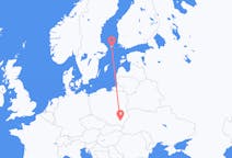 Flyrejser fra Mariehamn, Åland til Rzeszow, Polen
